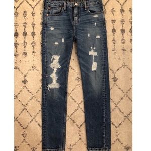 Levi high rise jeans